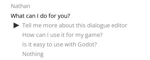 Screenshot of example balloon