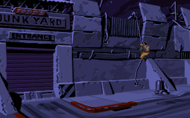 Screenshot from Full Throttle on PC