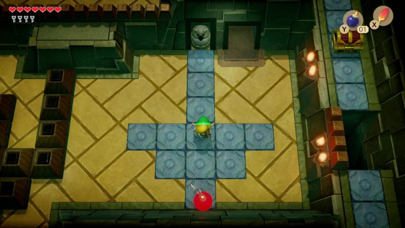 Screenshot from Link's Awakening on Nintendo Switch